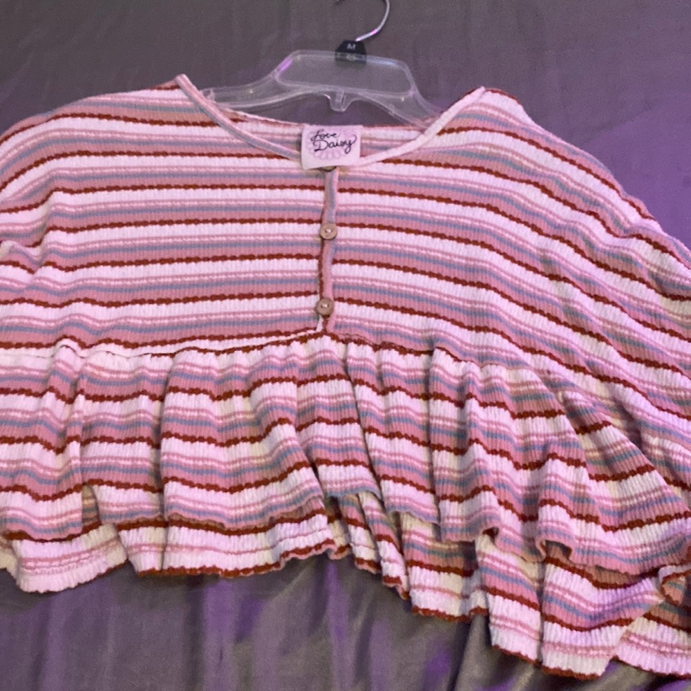 kids crop top (LOOSE AND SHORT)